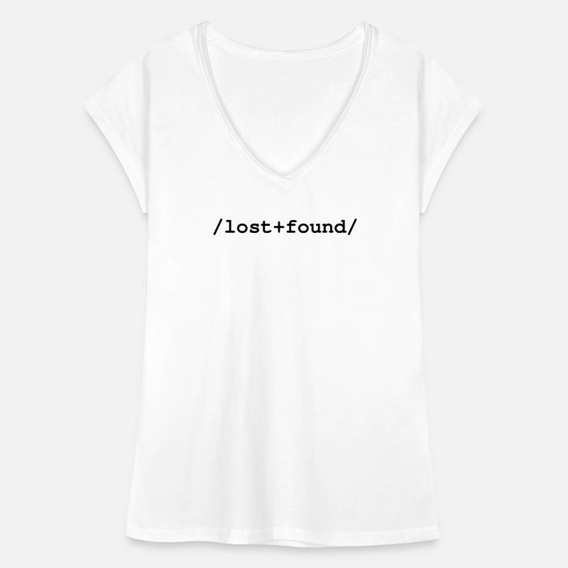 Lost+Found - /lost+found/ folder Women's Vintage T-Shirt