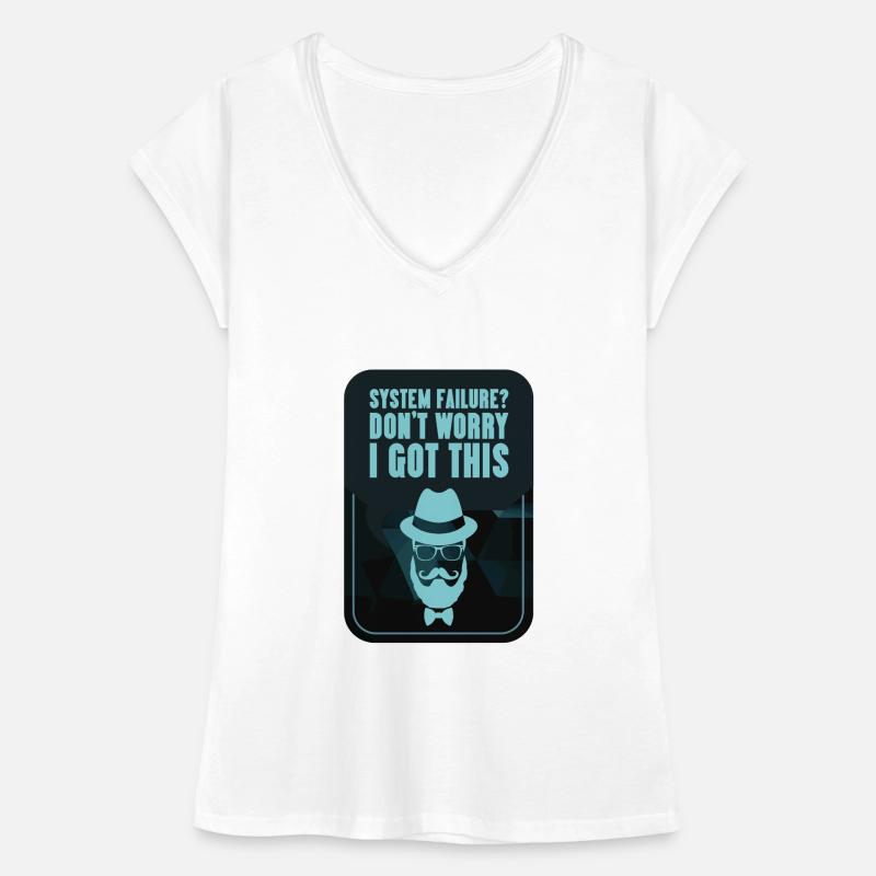Geek Geschenk Informatik Sprüche Nerd Computer Frauen Vintage T-Shirt