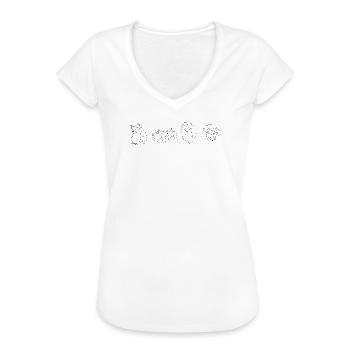 Hérisson hérisson hérisson - T-shirt vintage Femme - blanc - Devant - Danielle (179cm)