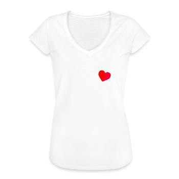 Eifel im Herzen - Frauen Vintage T-Shirt - Weiß - Vorne