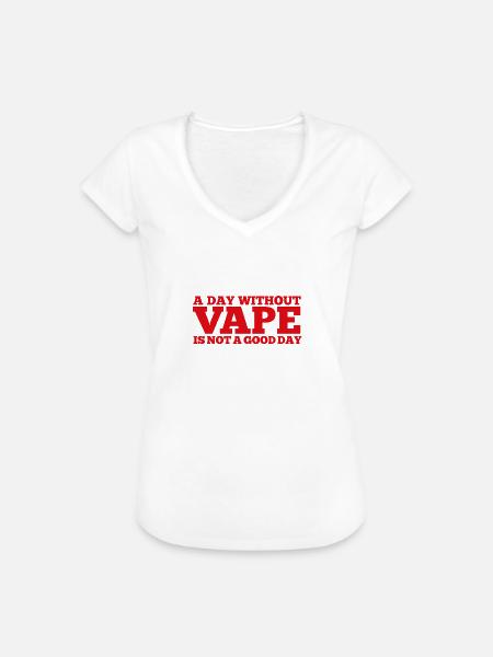 Vape - Frauen Vintage T-Shirt - Weiß