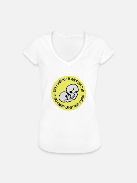 So ein Kuss - Frauen Vintage T-Shirt - Weiß