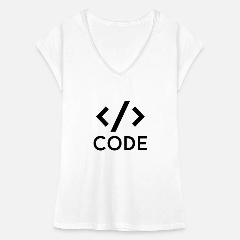 CODE Frauen Vintage T-Shirt