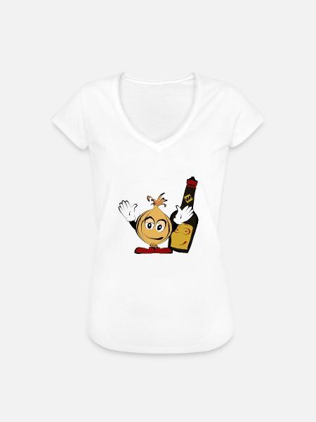 Retterduo - Frauen Vintage T-Shirt - Weiß