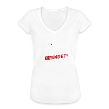 COOLES BESTE ARZTHELFERIN MFA PFLEGERIN GESCHENK - Frauen Vintage T-Shirt - Weiß - Vorne