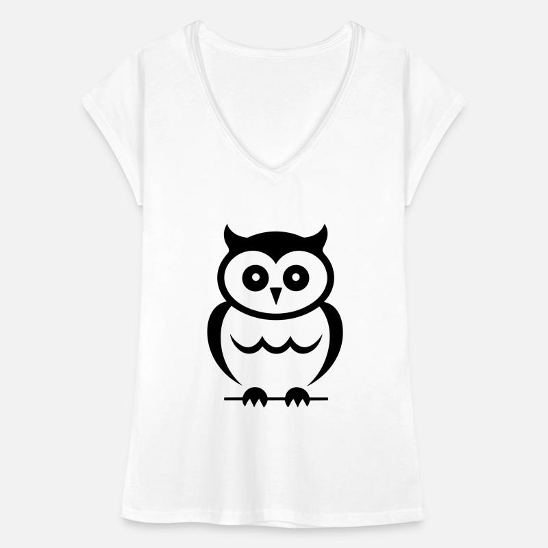 Petite chouette T-shirt vintage Femme