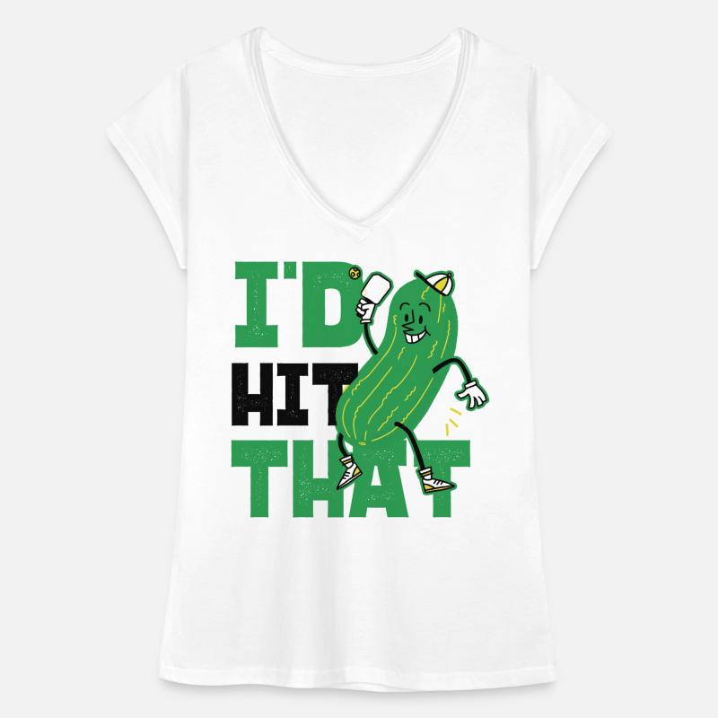 Pickleball pickle J’avais frappé ça T-shirt vintage Femme