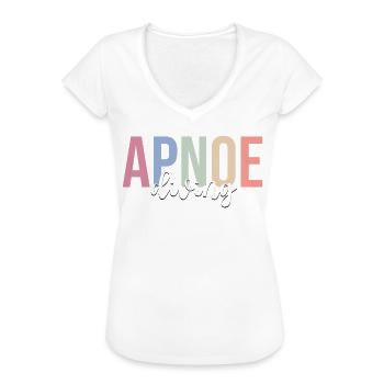Freitauchen Freitauchen Scuba Diving - Frauen Vintage T-Shirt - Weiß - Vorne