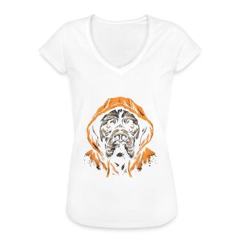 Cane Corso Italiano Hund - Frauen Vintage T-Shirt - Weiß - Vorne