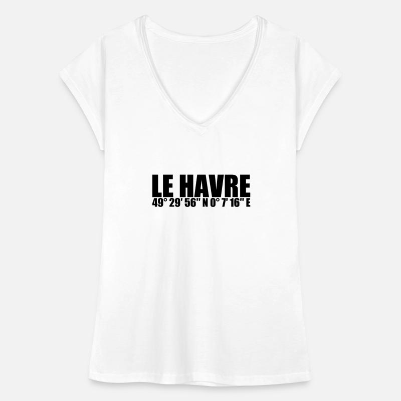 Le Havre Coordinates Women's Vintage T-Shirt