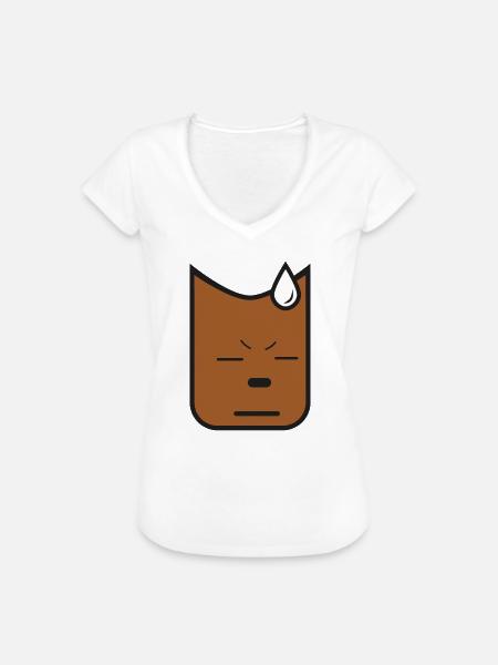 Peinlich - Frauen Vintage T-Shirt - Weiß