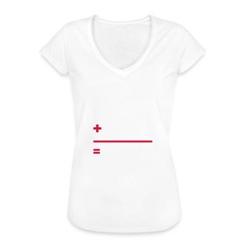 Politik Corona SPD CDU Versager Inkompetenz - Frauen Vintage T-Shirt - Weiß - Vorne