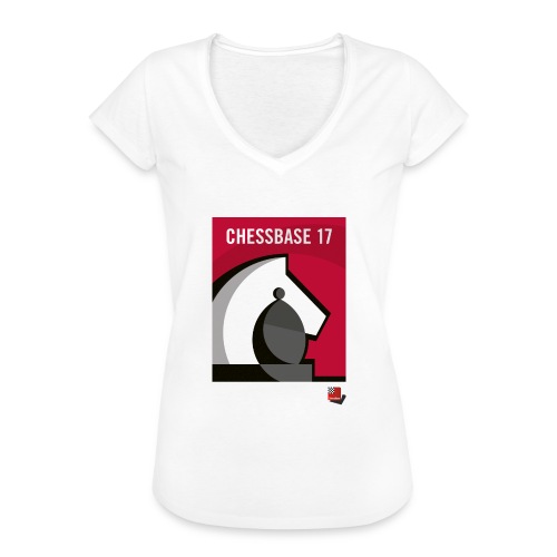 CHESSBASE 17 - Schach, Läufer, Springer - Women's Vintage T-Shirt