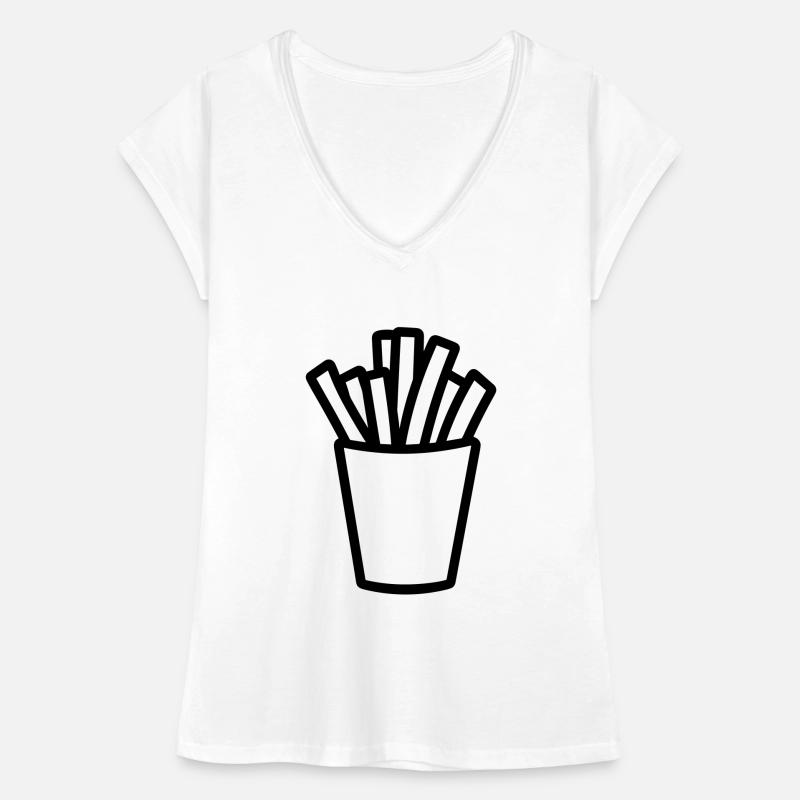 Frites T-shirt vintage Femme