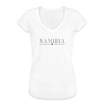 Ich liebe Namibia - Frauen Vintage T-Shirt - Weiß - Vorne