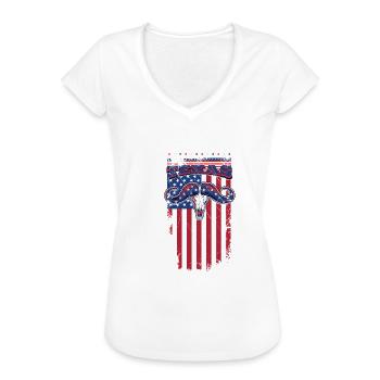 texas - Frauen Vintage T-Shirt - Weiß - Vorne