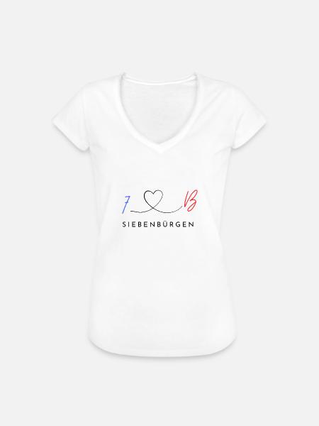 7B- Siebenbürgen - Frauen Vintage T-Shirt - Weiß