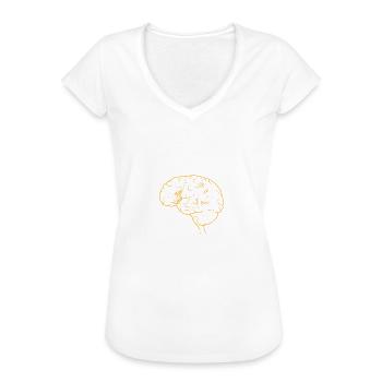 Der Arzt sagt es ist unheilbar - Frauen Vintage T-Shirt - Weiß - Vorne