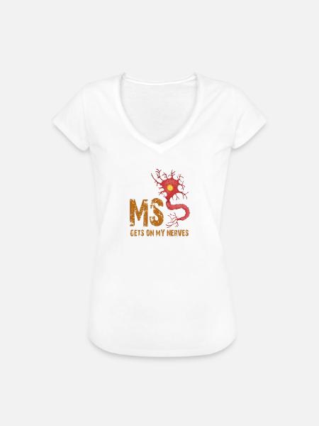 Multiple Sklerose Design - Frauen Vintage T-Shirt -