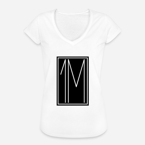 1M/One MVMNT Logo schwarz - Frauen Vintage T-Shirt