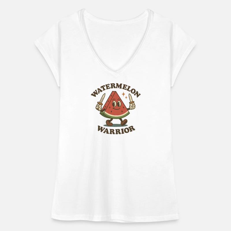 Guerrier pastèque T-shirt vintage Femme