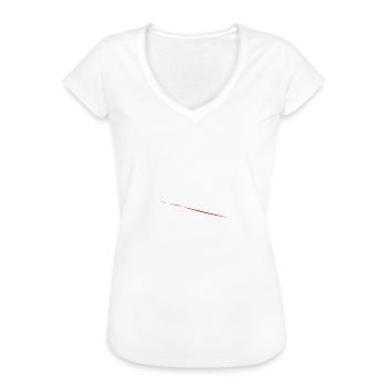 Gegen Rechts - nazis raus, links - Frauen Vintage T-Shirt - Weiß - Vorne