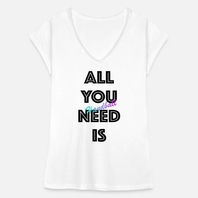 Handball Gradient Script Women's Vintage T-Shirt