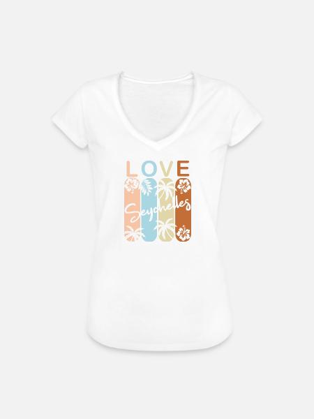 Seychelles - Frauen Vintage T-Shirt -