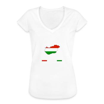 Ungar Ungarisch Ungarn - Frauen Vintage T-Shirt - Weiß - Vorne