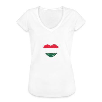 Ungar Ungarisch Ungarn - Frauen Vintage T-Shirt - Weiß - Vorne