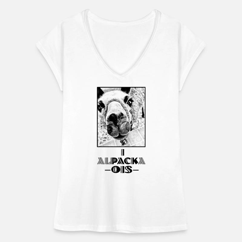 ALPACA - i pack ois - I can do everything - dialect Women's Vintage T-Shirt