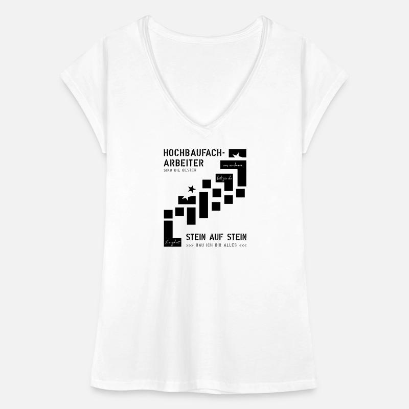 Building construction worker bricklayer Women's Vintage T-Shirt