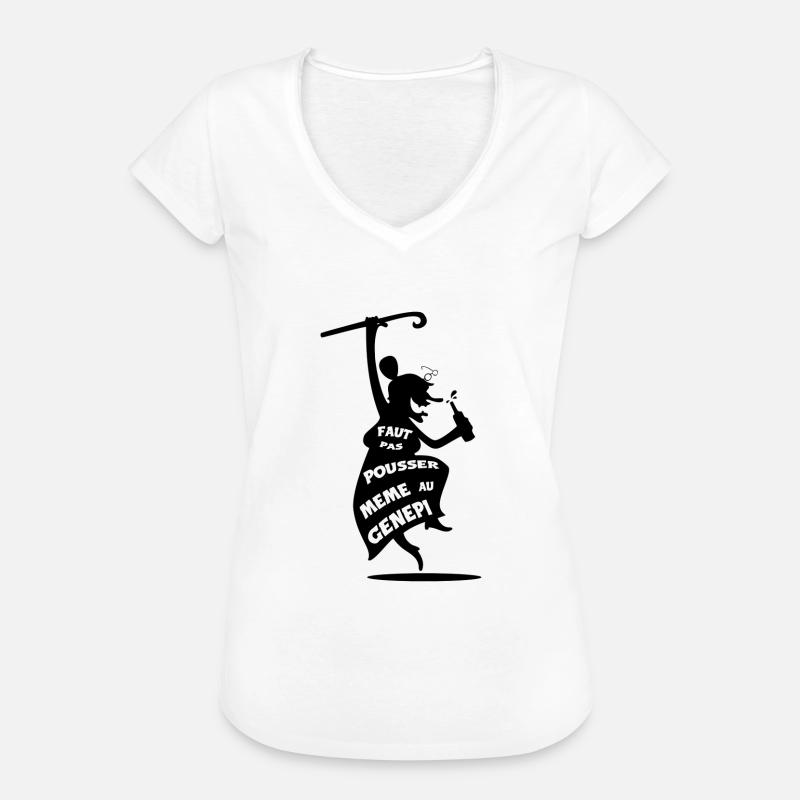 Do not push me ... - Women's Vintage T-Shirt - white