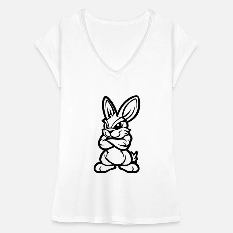 Hase Rabbit Comic Women's Vintage T-Shirt