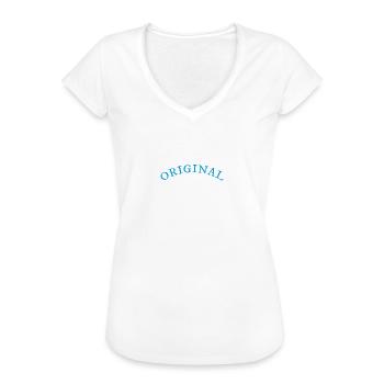 Original 100% Roland, Geschenk, Namen - Frauen Vintage T-Shirt - Weiß - Vorne
