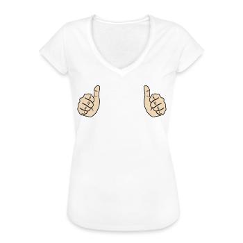 Verkäuferin Einzelhandel Lustiger Spruch Geschenk - Frauen Vintage T-Shirt - Weiß - Vorne
