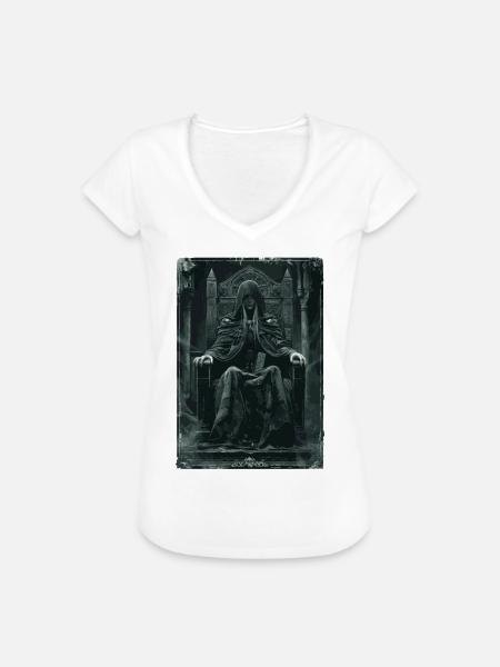 Die Hohepriesterin Tarot - Frauen Vintage T-Shirt - Weiß