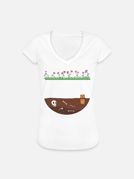 Gärtnerin Garten - Frauen Vintage T-Shirt - Weiß