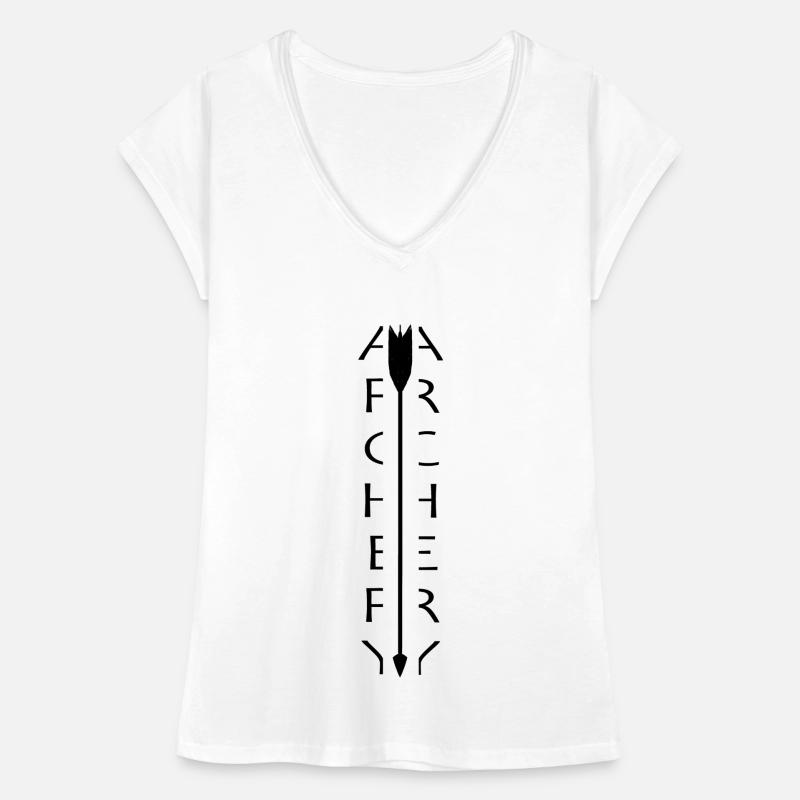 Tir à l'arc Tir à l'arc Flèche Bow T-shirt vintage Femme