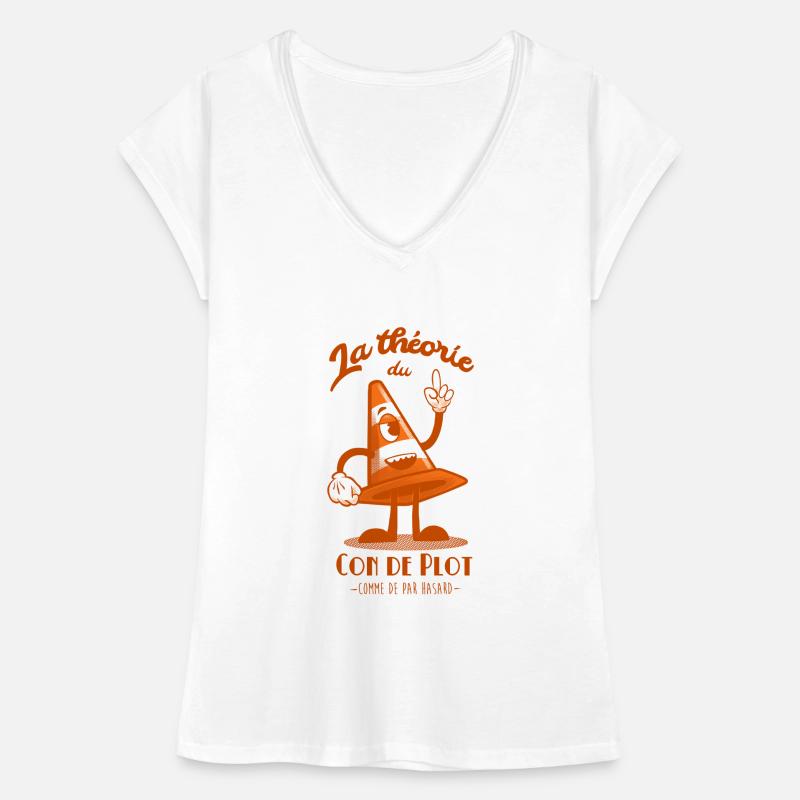 La théorie du con de plot T-shirt vintage Femme