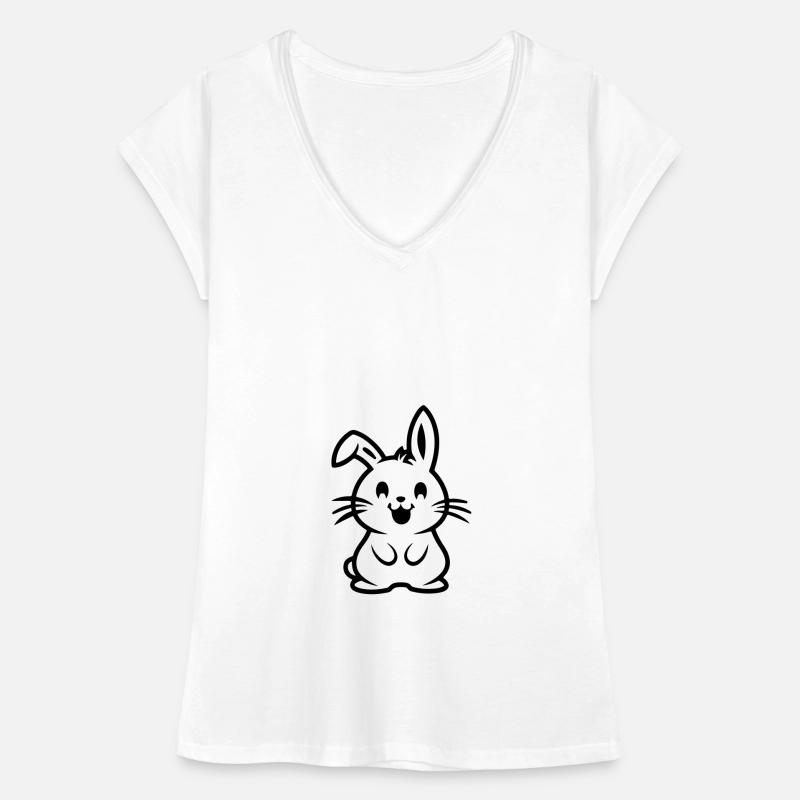 Bunny Easter Women's Vintage T-Shirt