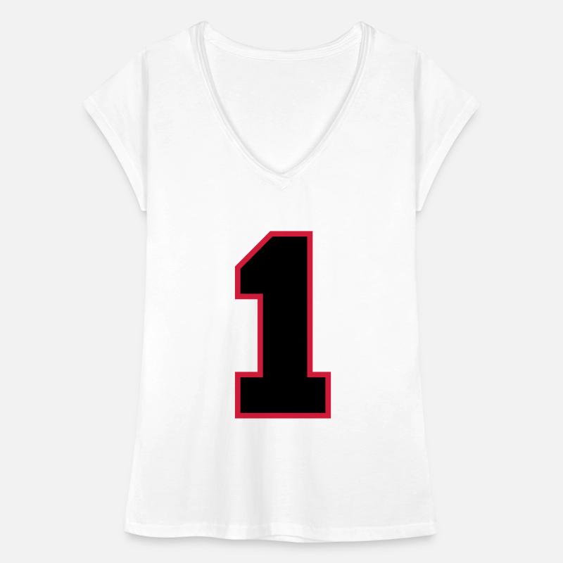 nombre1 T-shirt vintage Femme