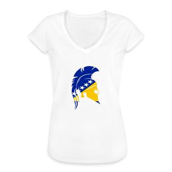Sparta - Bosnien Herzegowina - Frauen Vintage T-Shirt - Weiß - Vorne - Danielle (179cm)