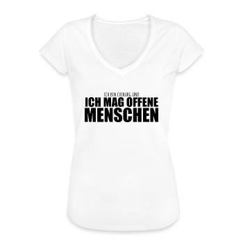 Ich bin Chirurg und ich mag offene Menschen - Frauen Vintage T-Shirt - Weiß - Vorne - Danielle (179cm)