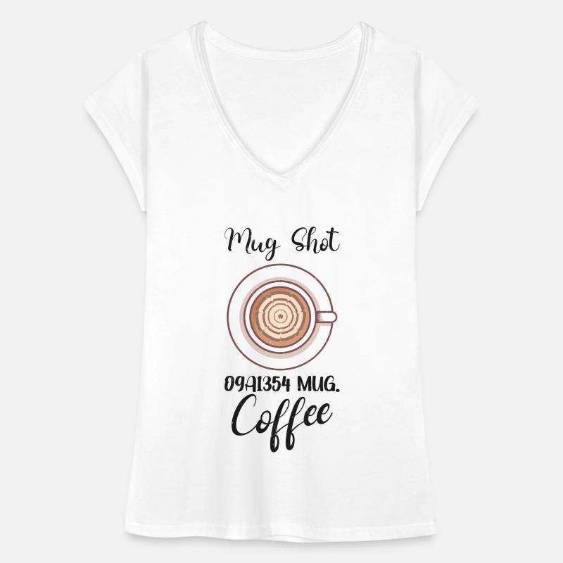 Coffee Lover Caffeine Molecule Java Latte Espresso Frauen Vintage T-Shirt