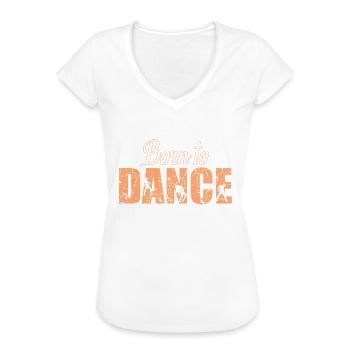 Tanzen - Frauen Vintage T-Shirt - Weiß - Vorne