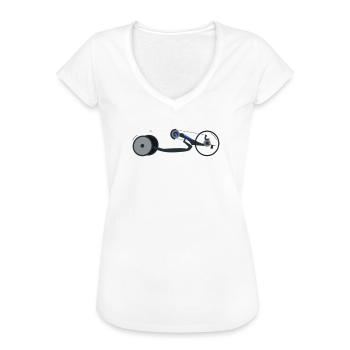 Nichts Ist Unmöglich Parasport Handicap - Frauen Vintage T-Shirt - Weiß - Vorne