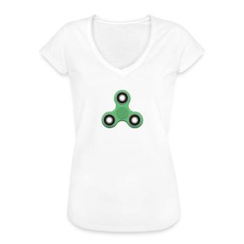 Ich Denke Lustig Adhs Hyperfokus Neurologischer - Frauen Vintage T-Shirt - Weiß - Vorne