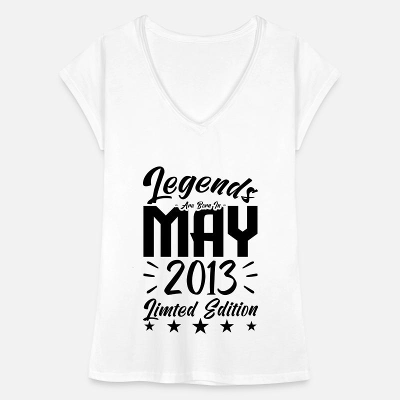 Born May 2013 Birthday gift 2013. Women's Vintage T-Shirt