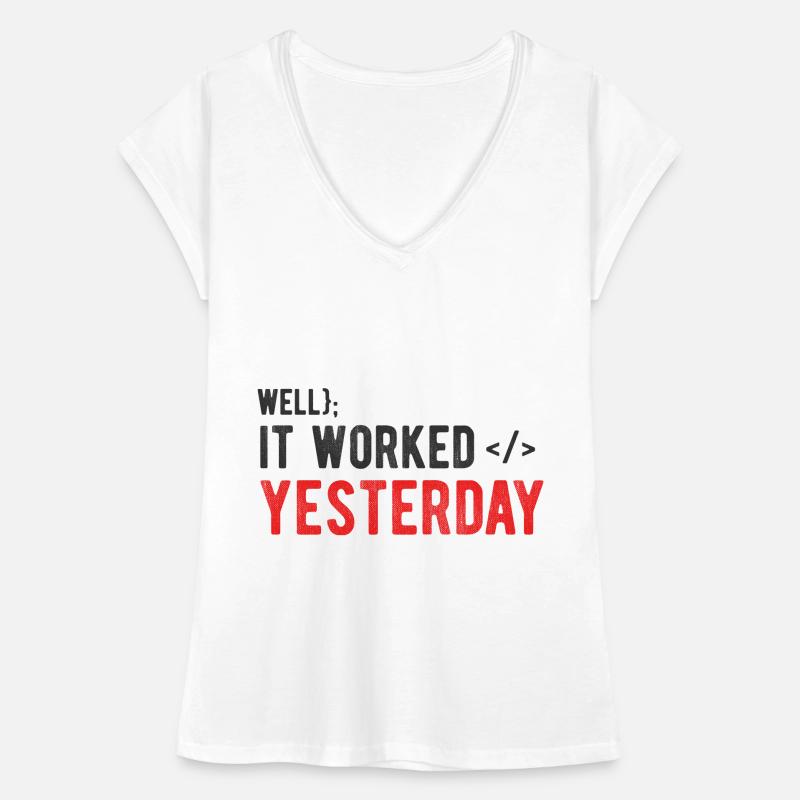 Software Ingenieur Informatiker Programmierer Frauen Vintage T-Shirt